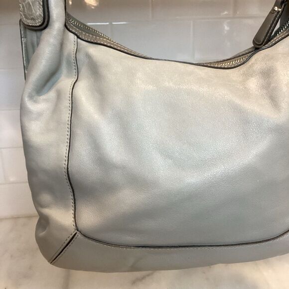 Coach Kristin Spectator Elevated Leather Alligator Satchel - Picture 5 of 14